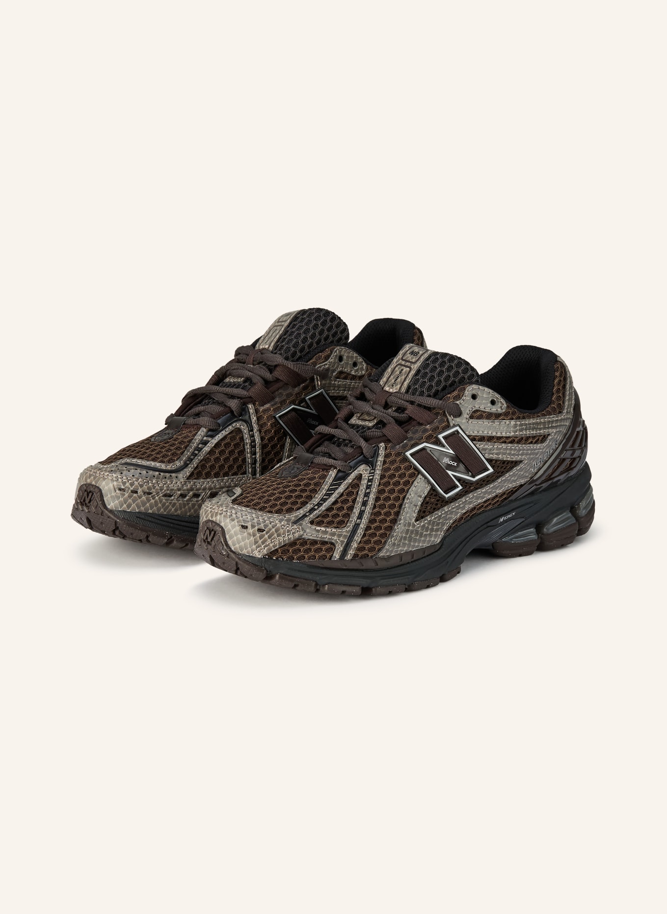 new balance Sneaker 1906: DARK BROWN / TAUPE
