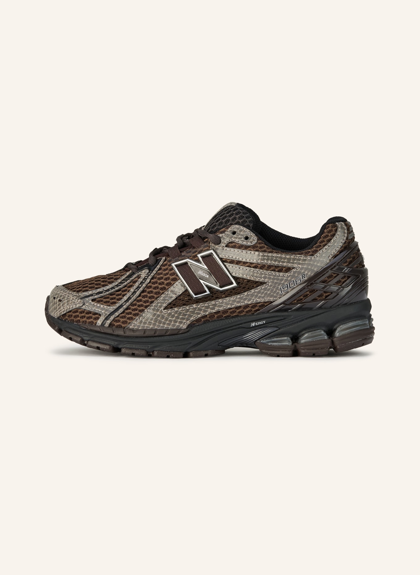 new balance Sneaker 1906: DARK BROWN / TAUPE