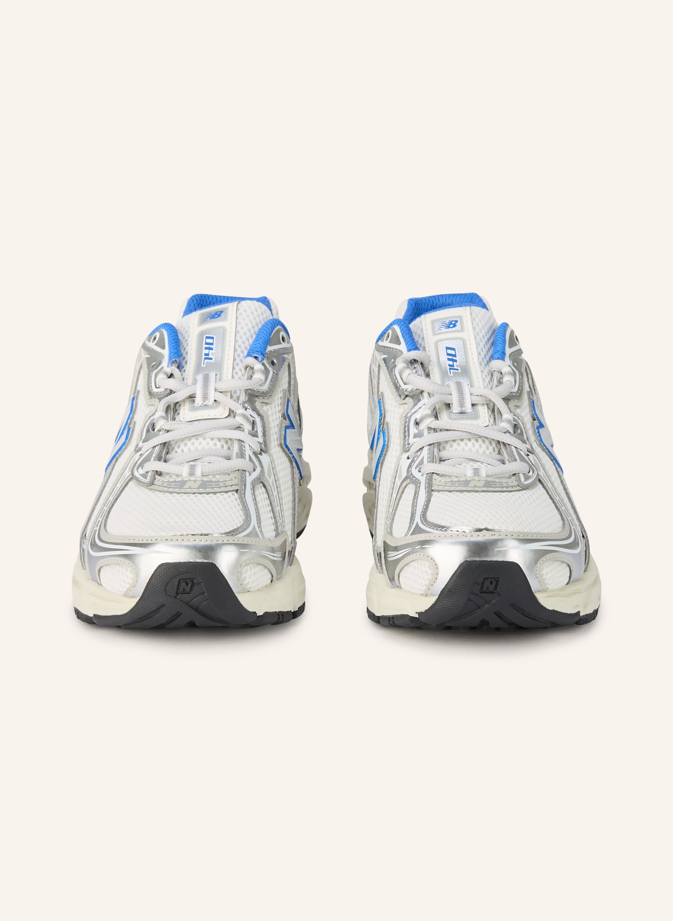 new balance Sneaker 740: WHITE / SILVER / BLUE