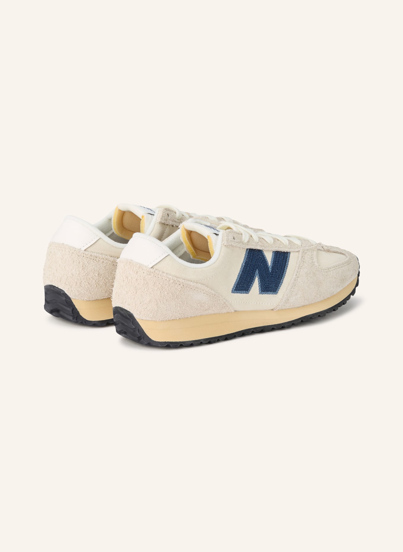 new balance Sneaker 471: CREAM / DARK BLUE