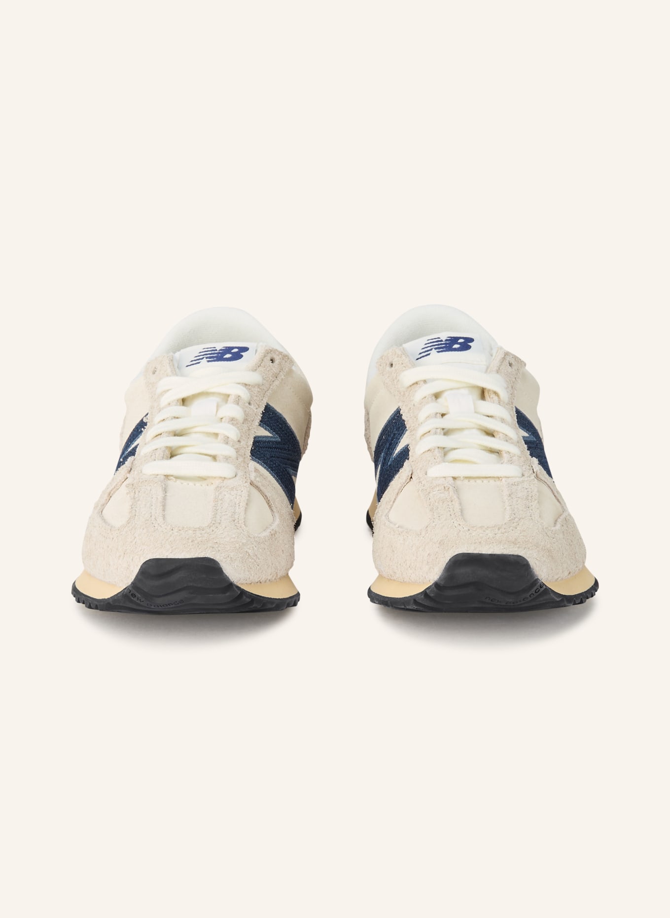 new balance Sneaker 471: CREAM / DARK BLUE