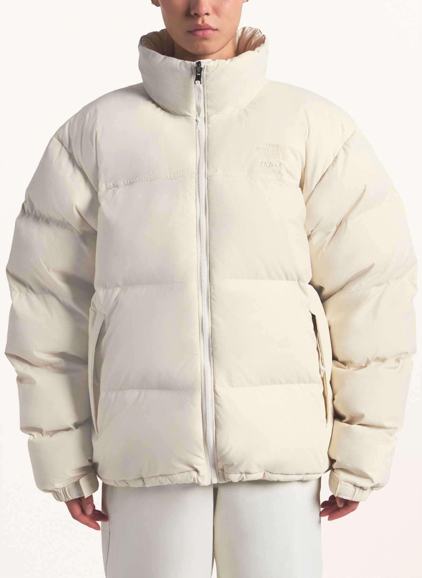 THE NORTH FACE x SKIMS Doudoune TNF X PROJECT K 96 NUPTSE: I3S SK Bone