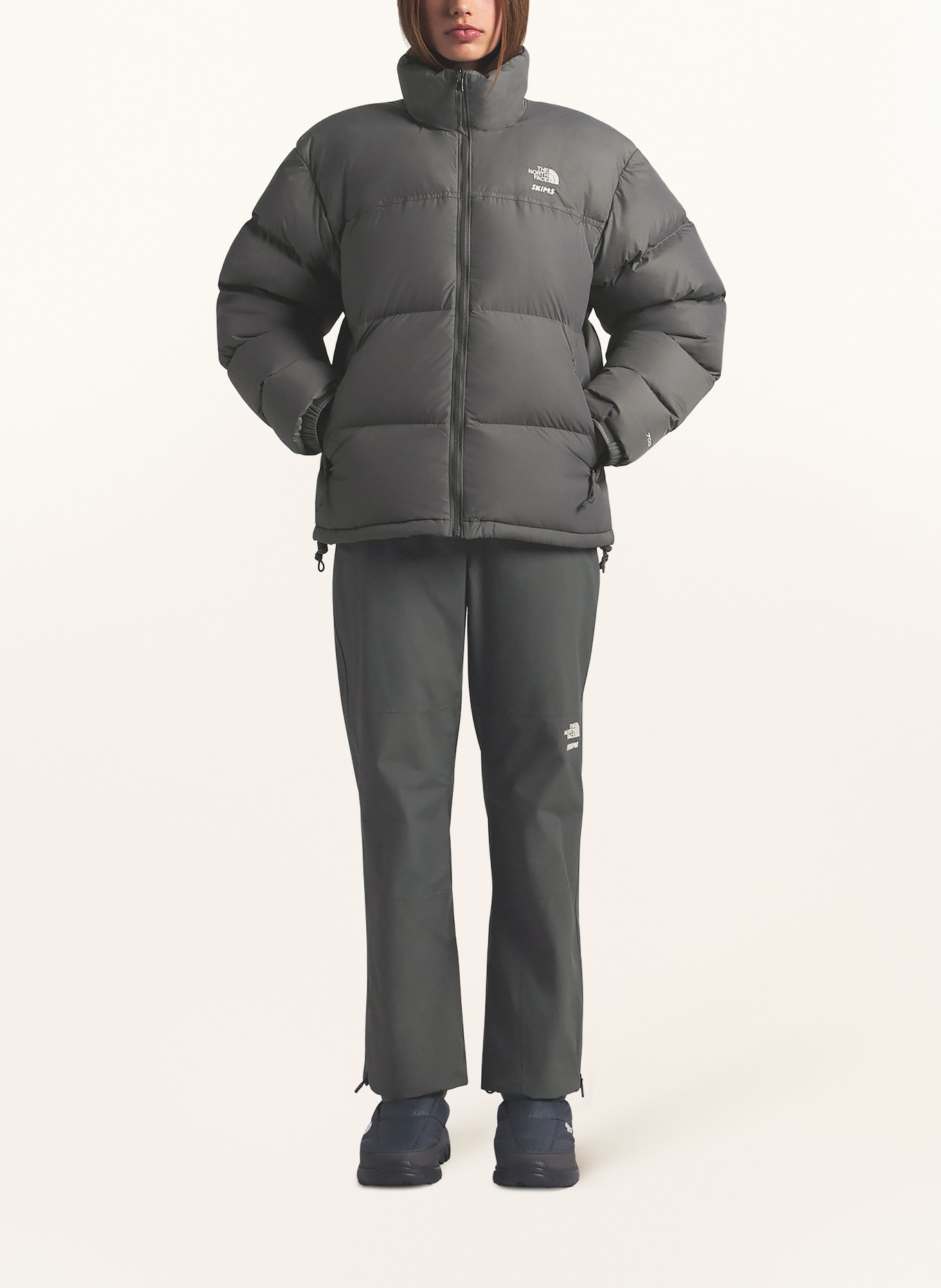 THE NORTH FACE x SKIMS Doudoune TNF X PROJECT K 96 NUPTSE: T8L SK Gunmetal