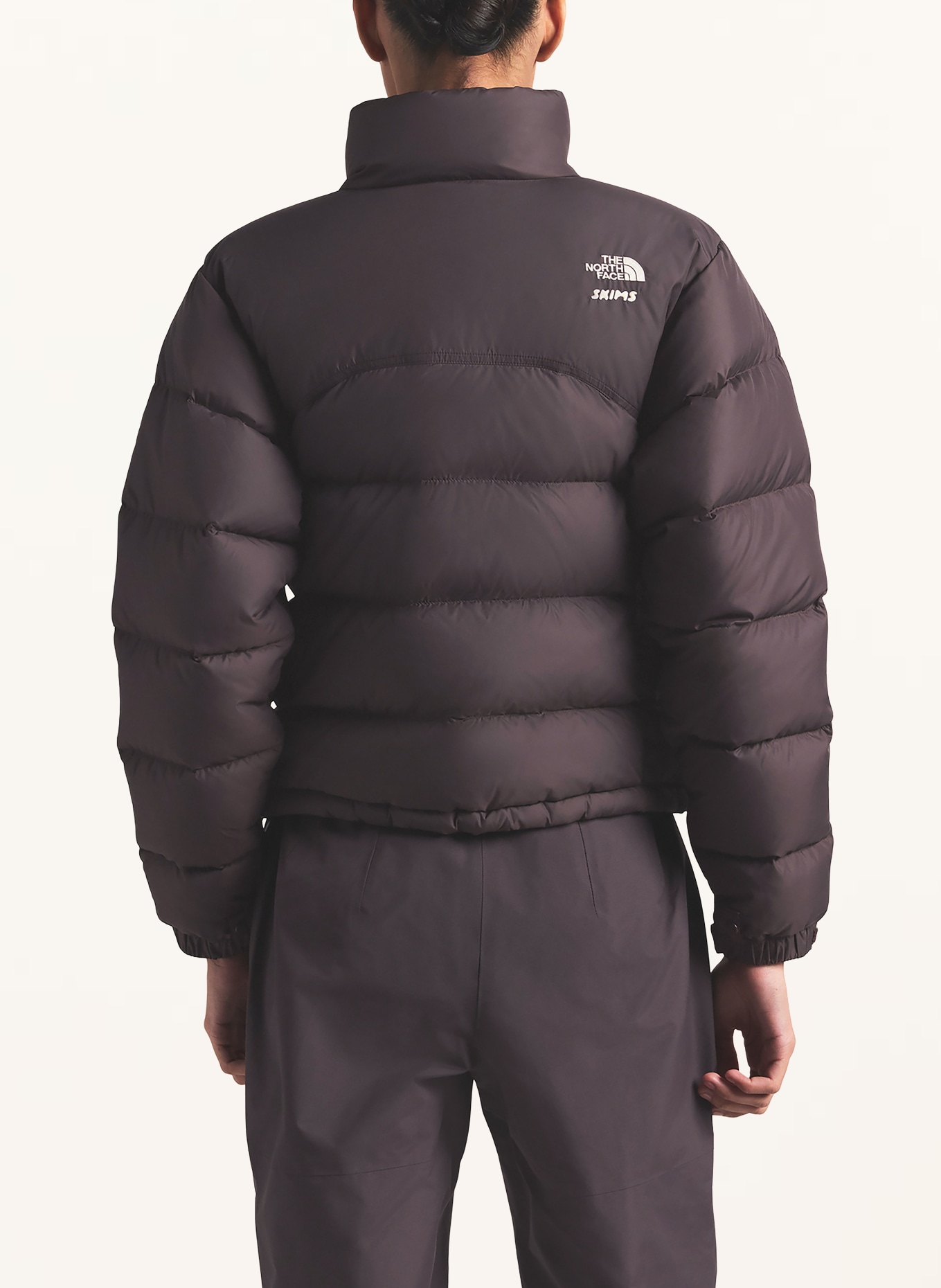THE NORTH FACE x SKIMS TNF X PROJECT K 2000 RETRO SHRUNKEN NUPTSE down jacket: T7X SK Phoenix