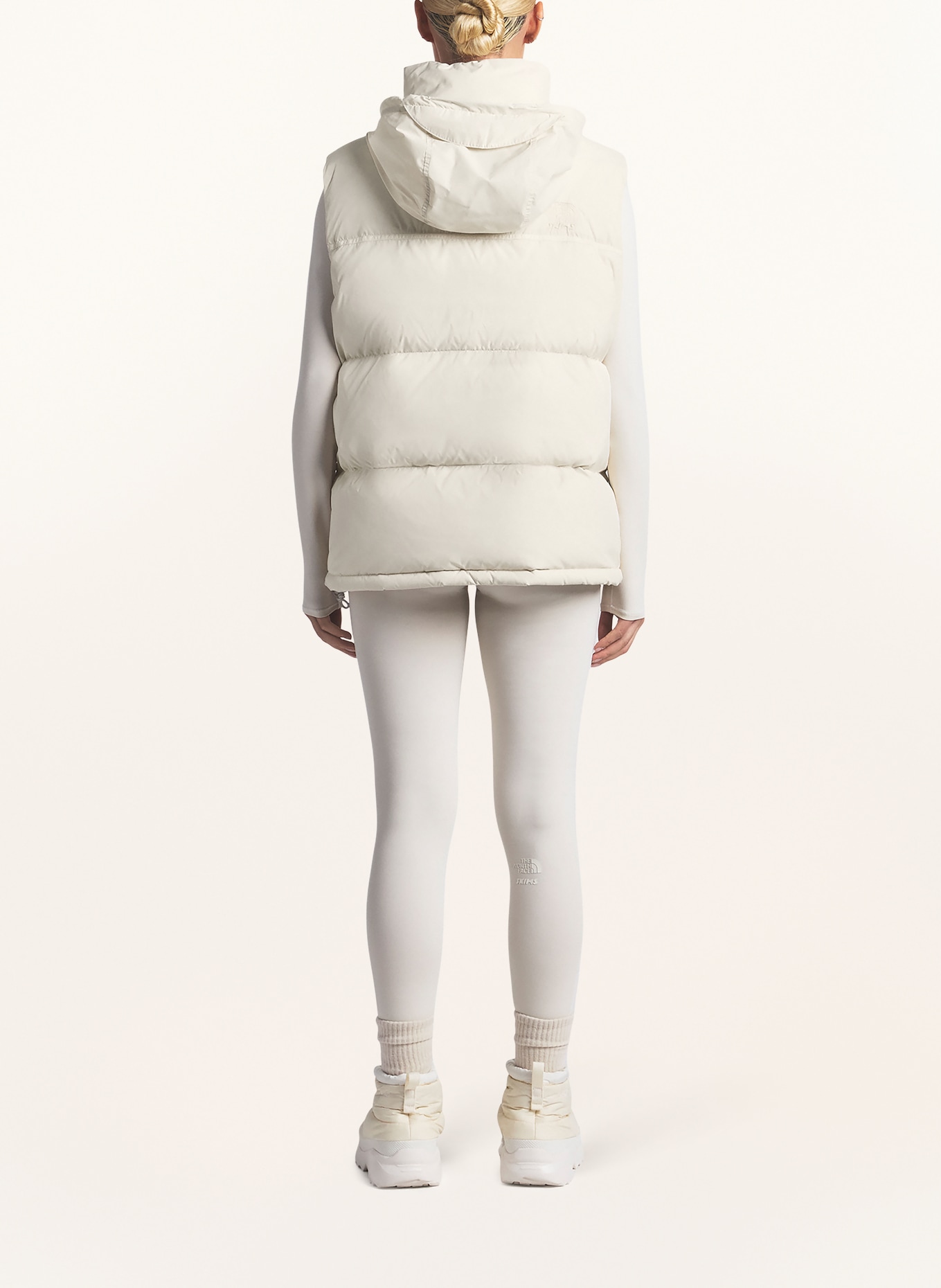 THE NORTH FACE x SKIMS TNF X PROJECT K NUPTSE down vest: I3S SK Bone