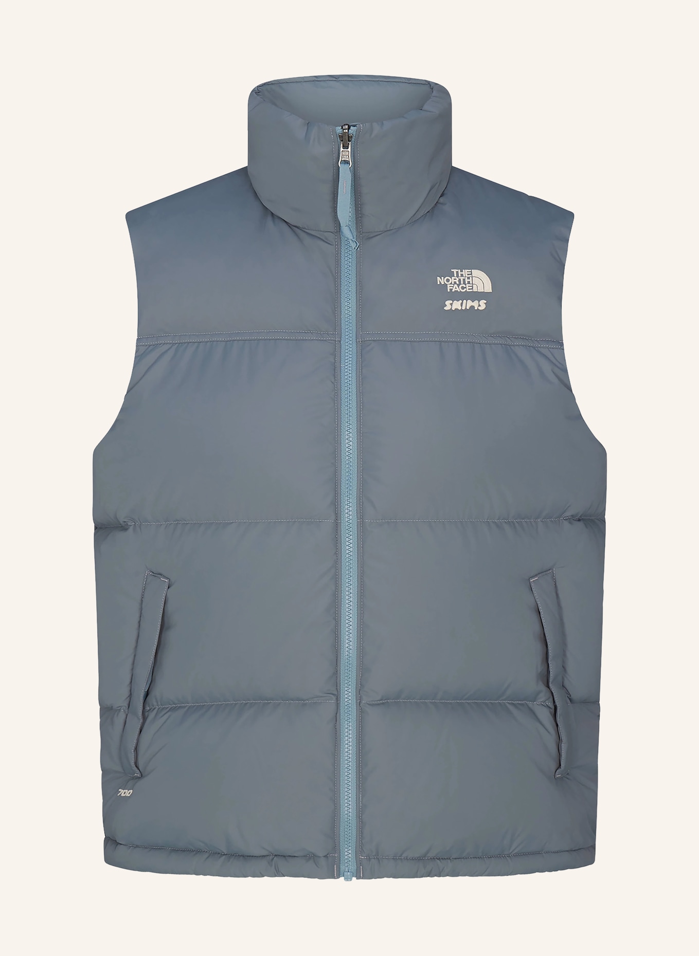 THE NORTH FACE x SKIMS Daunenweste TNF X PROJECT K NUPTSE: T8Q SK Kyanite