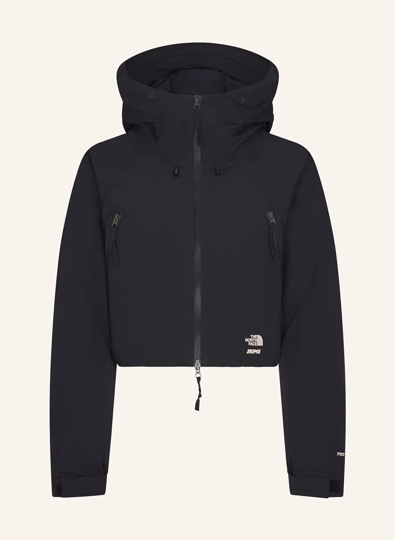 THE NORTH FACE x SKIMS TNF X PROJECT K down jacket: I3X SK Onyx
