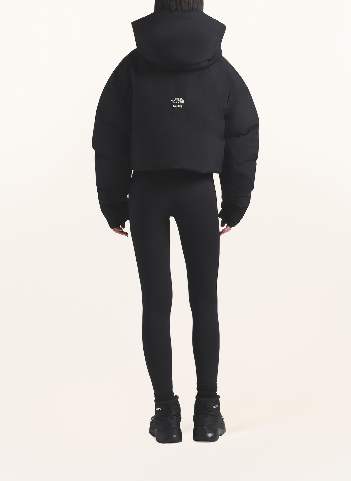 THE NORTH FACE x SKIMS TNF X PROJECT K down jacket: I3X SK Onyx