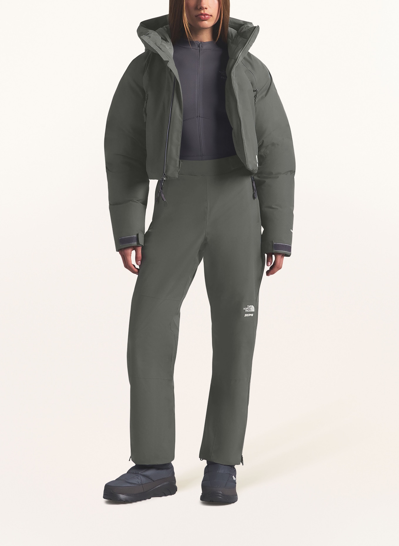 THE NORTH FACE x SKIMS Daunenjacke TNF X PROJECT K: T8L SK Gunmetal