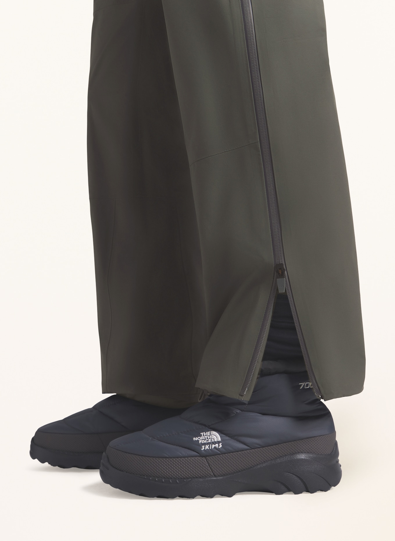THE NORTH FACE x SKIMS Hardshellové lyžařské kalhoty TNF X PROJECT K: T8L SK Gunmetal