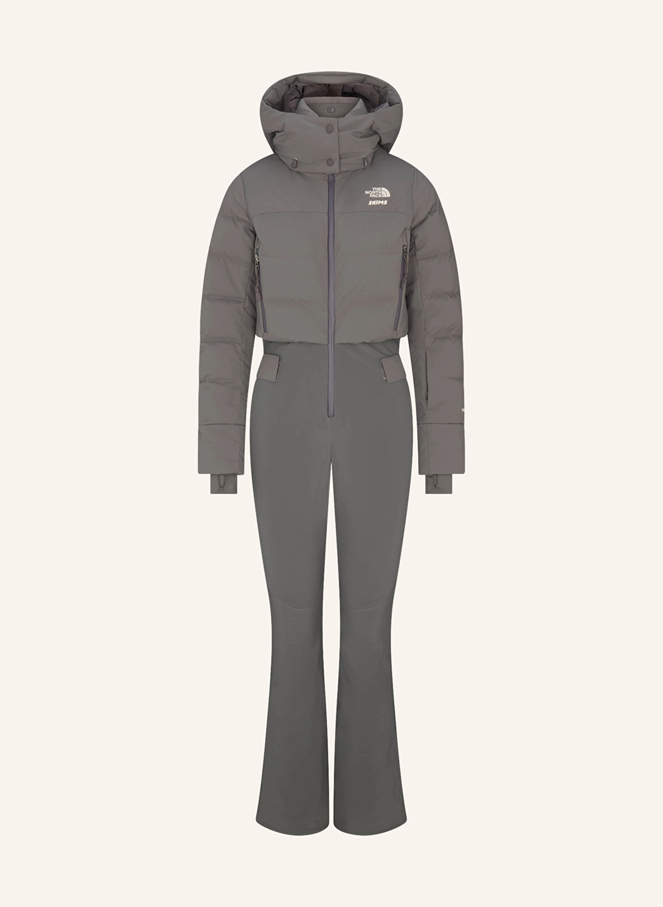 THE NORTH FACE x SKIMS TNF X PROJECT K ski suit: T8L SK Gunmetal