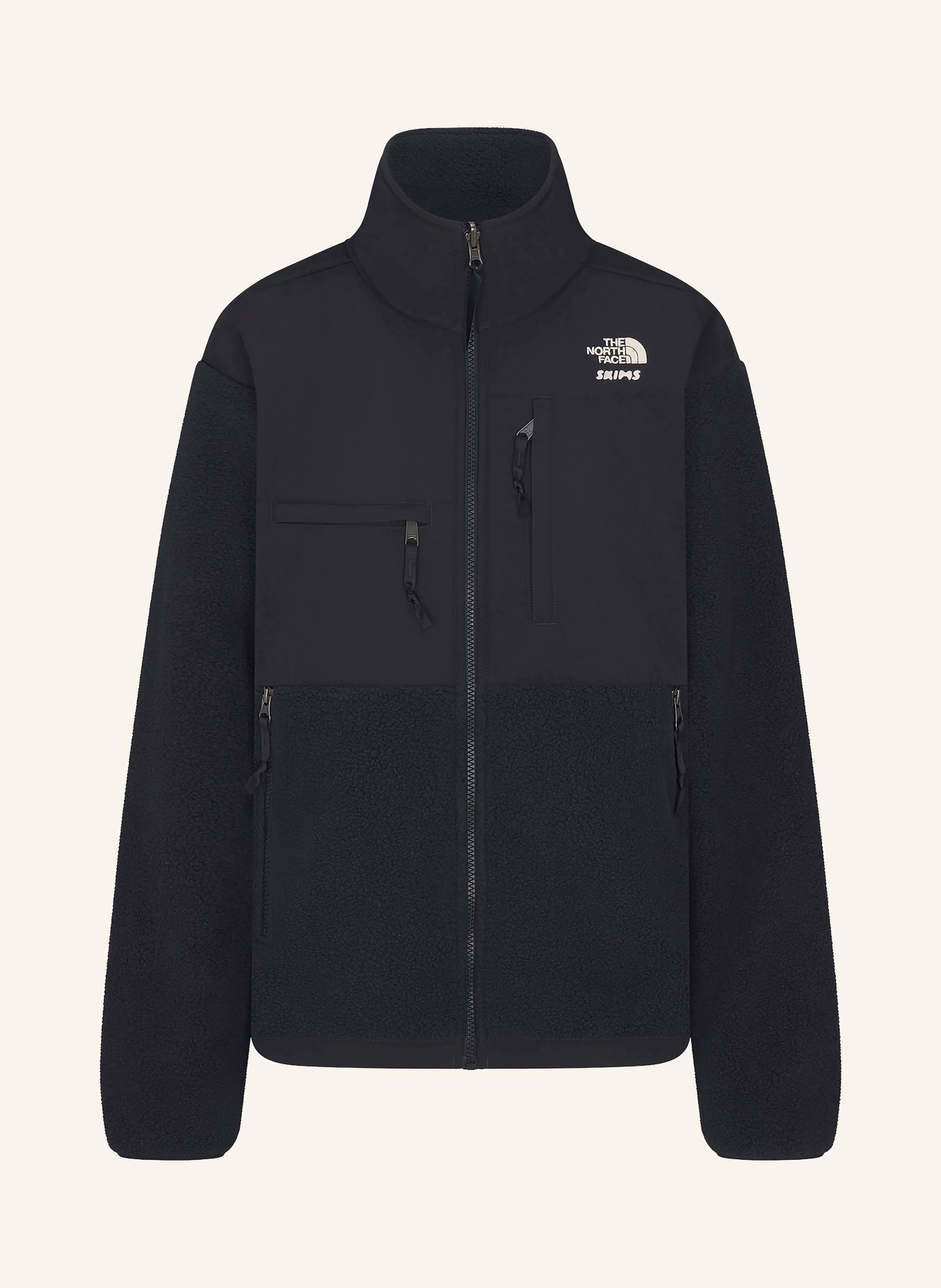 THE NORTH FACE x SKIMS TNF X PROJECT K 1995 RETRO DENALI fleece jacket: I3X SK Onyx