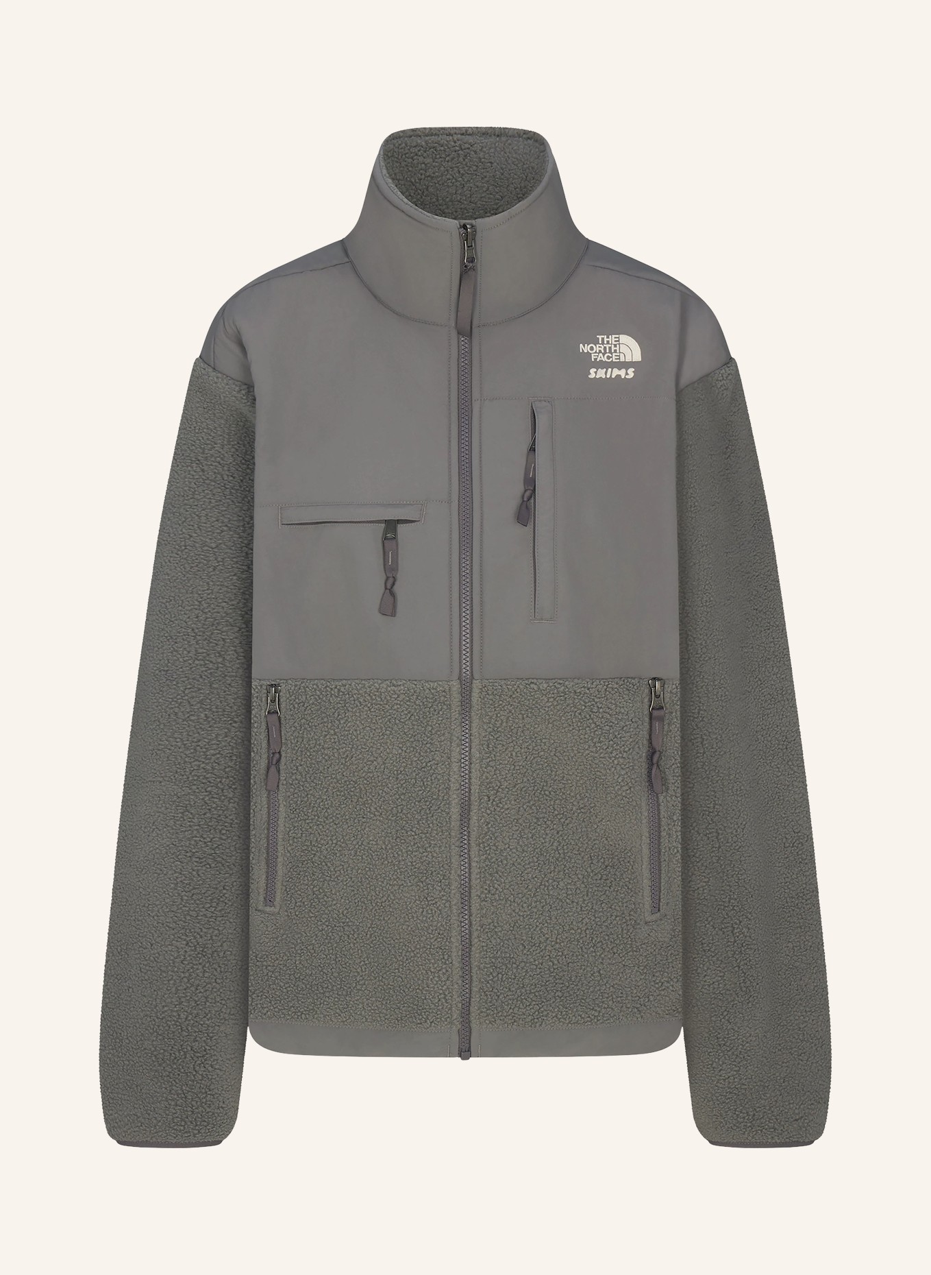 THE NORTH FACE x SKIMS TNF X PROJECT K 1995 RETRO DENALI fleece jacket: T8L SK Gunmetal