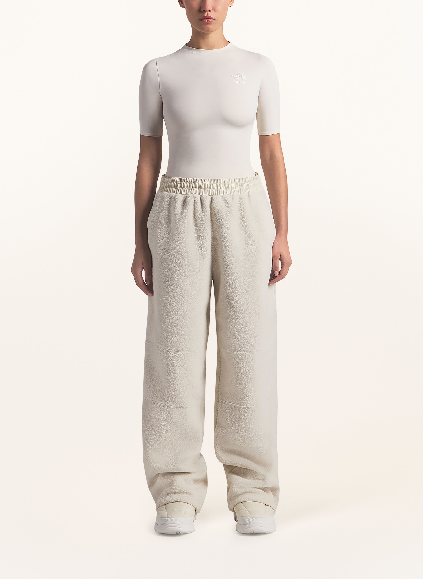 THE NORTH FACE x SKIMS TNF X PROJECT K 1995 RETRO DENALI fleece pants: I3S SK Bone