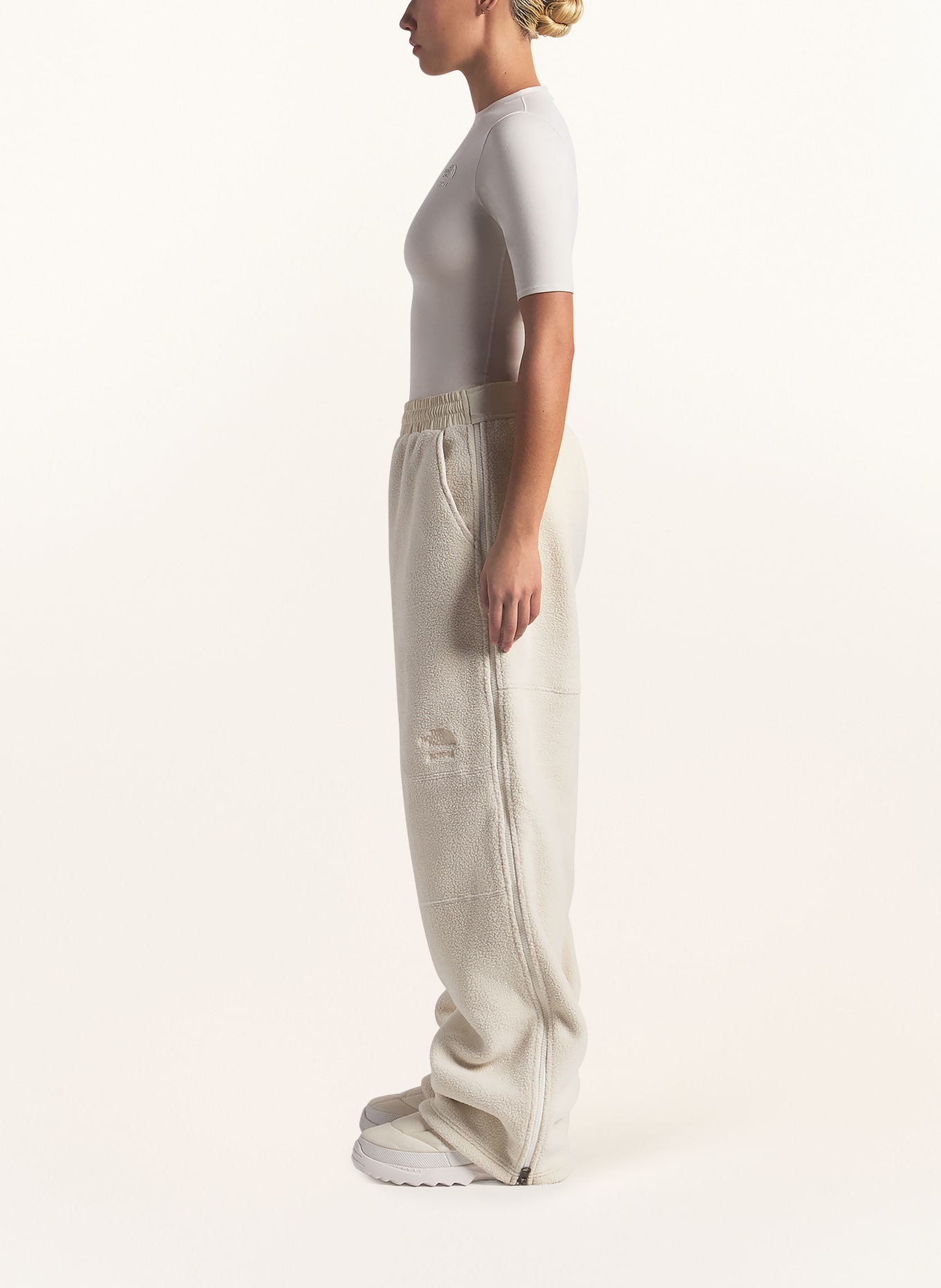 THE NORTH FACE x SKIMS TNF X PROJECT K 1995 RETRO DENALI fleece pants: I3S SK Bone