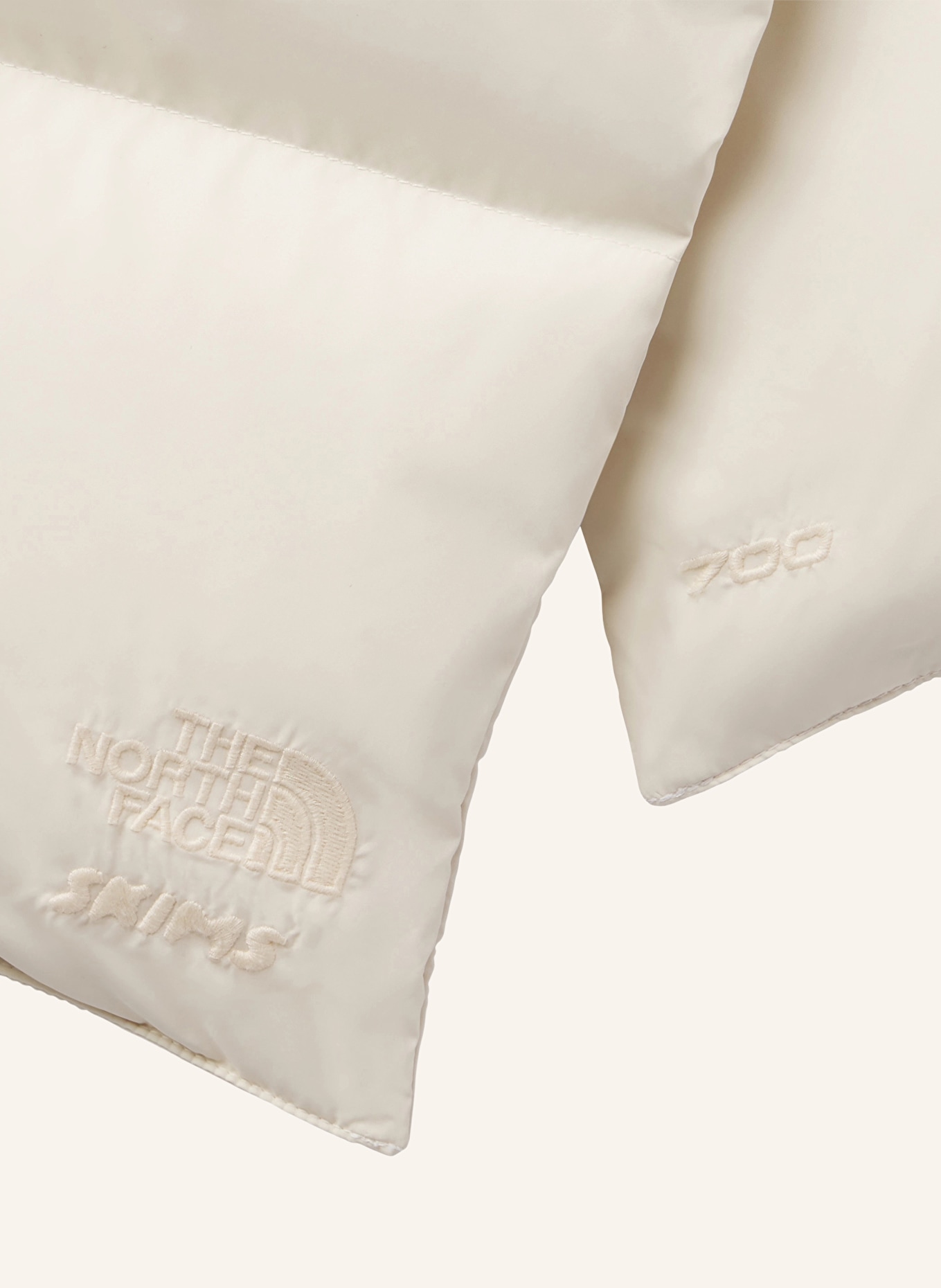 THE NORTH FACE x SKIMS Down scarf TNF X PROJECT K: I3S SK Bone