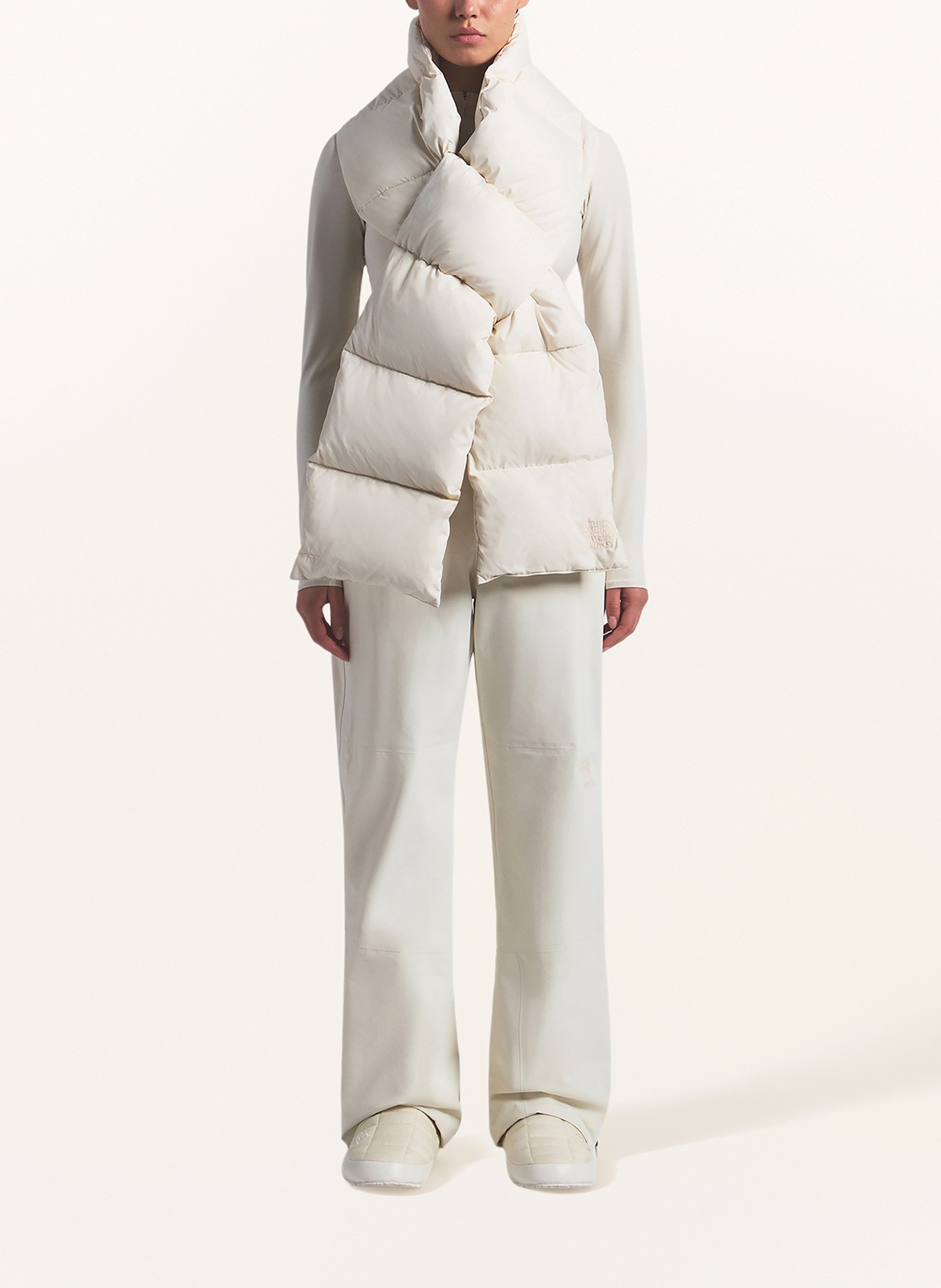 THE NORTH FACE x SKIMS Down scarf TNF X PROJECT K: I3S SK Bone