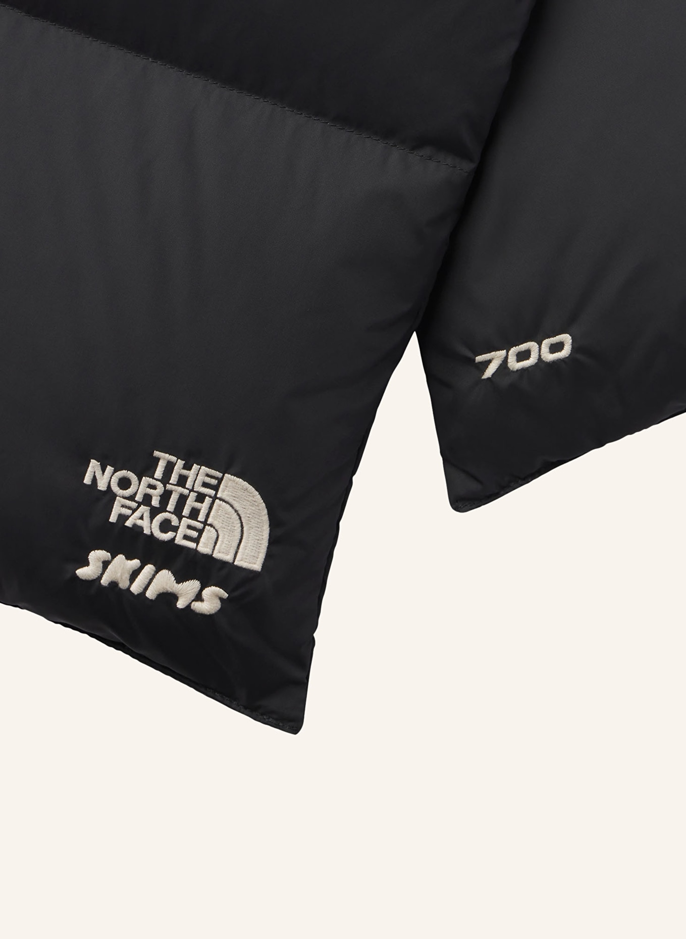THE NORTH FACE x SKIMS Down scarf TNF X PROJECT K: I3X SK Onyx