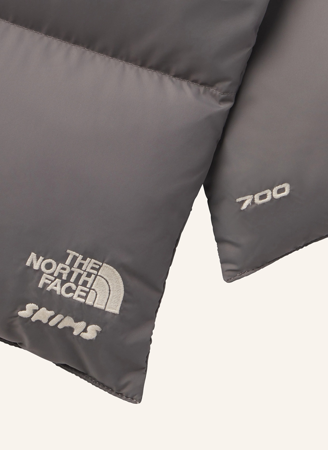 THE NORTH FACE x SKIMS Down scarf TNF X PROJECT K: T8L SK Gunmetal