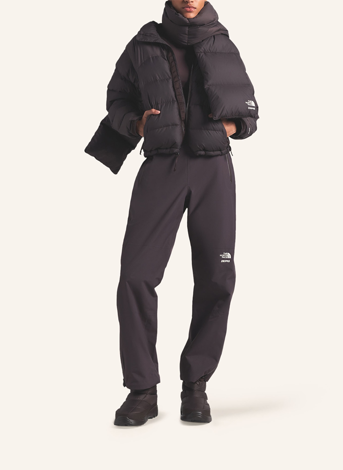 THE NORTH FACE x SKIMS Down scarf TNF X PROJECT K: T7X SK Phoenix