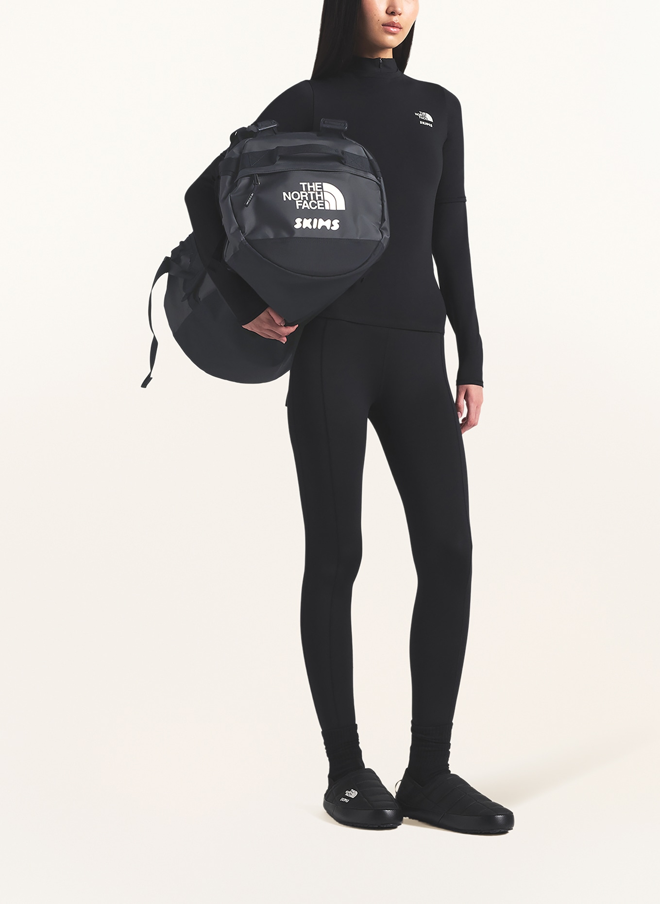 THE NORTH FACE x SKIMS Travel bag TNF X PROJECT K BASE CAMP DUFFEL S 50 l: I3X SK Onyx