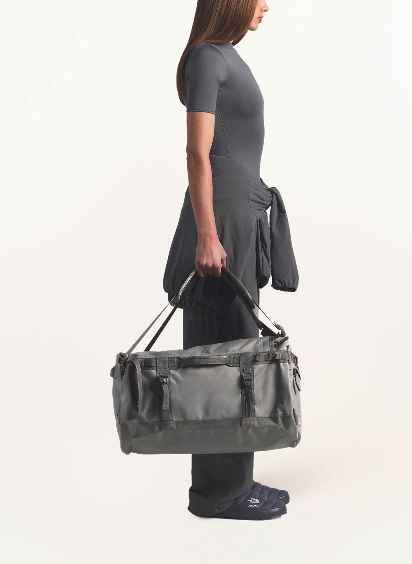 THE NORTH FACE x SKIMS Travel bag TNF X PROJECT K BASE CAMP DUFFEL S 50 l: T8L SK Gunmetal
