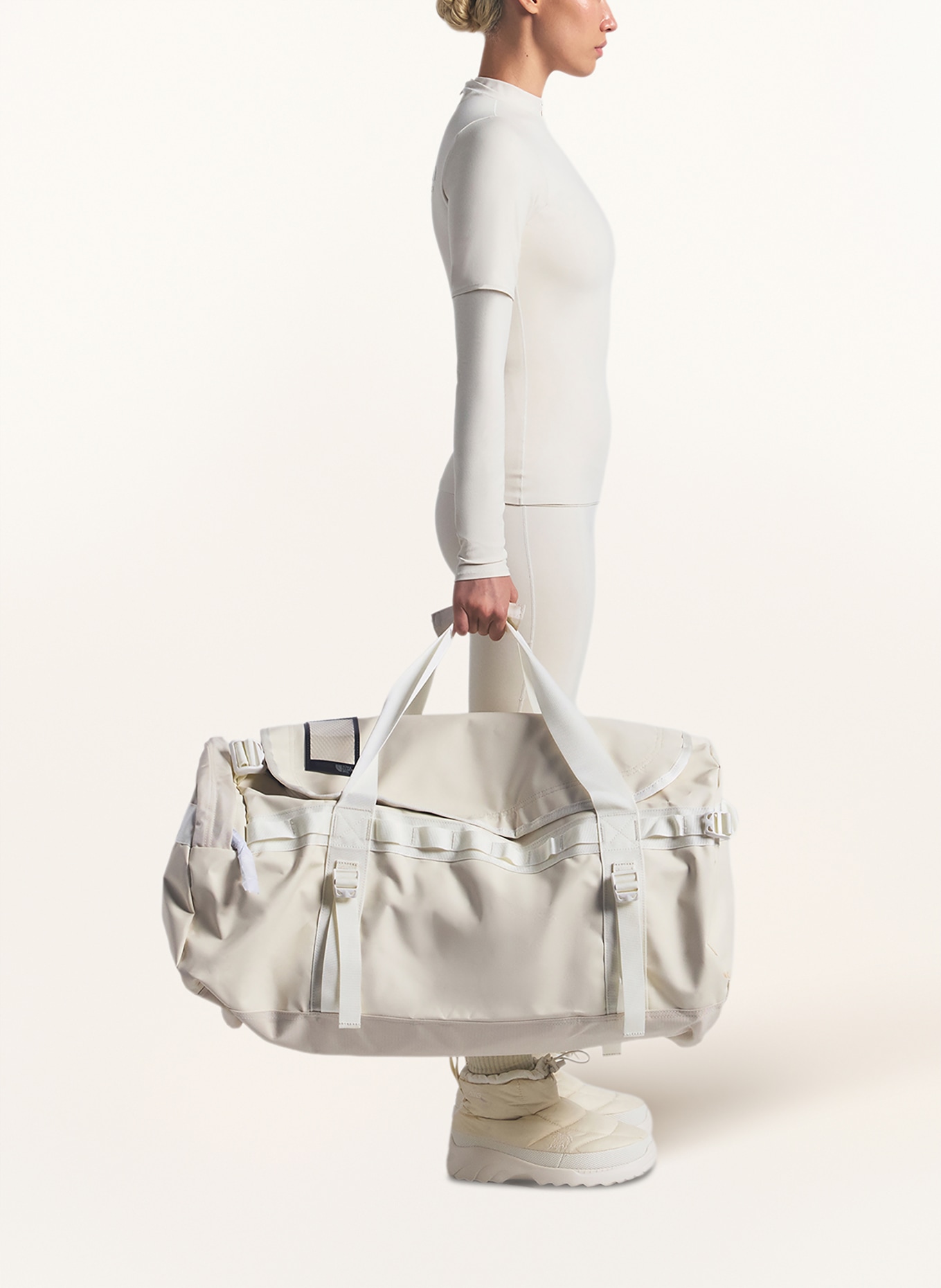 THE NORTH FACE x SKIMS Sac de voyage TNF X PROJECT K BASE CAMP DUFFEL L 95 l: I3S SK Bone