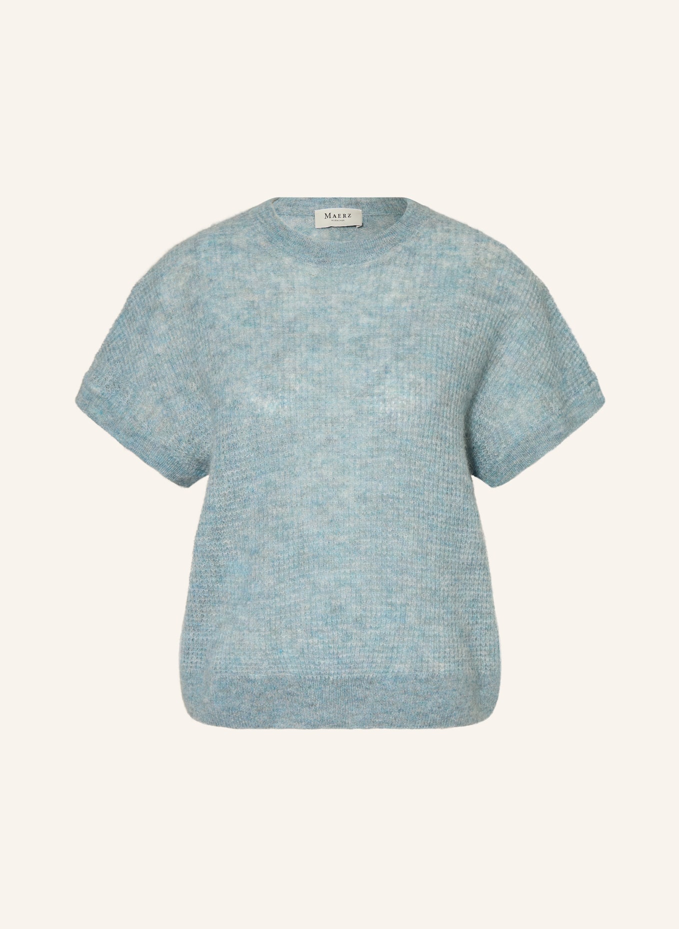 MAERZ MUENCHEN Strickshirt: PETROL