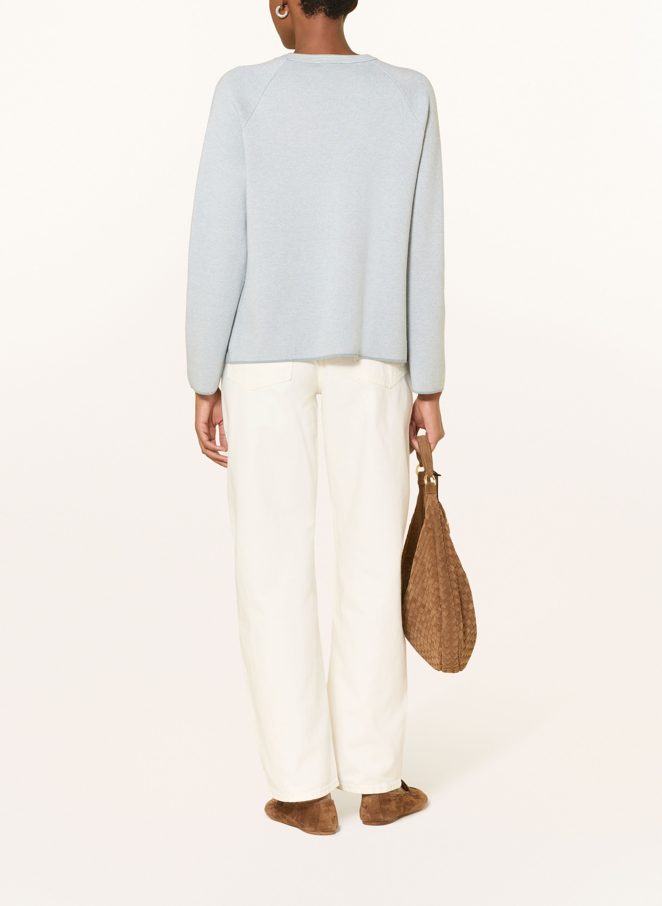 MAERZ MUENCHEN sweter: SZARONIEBIESKI