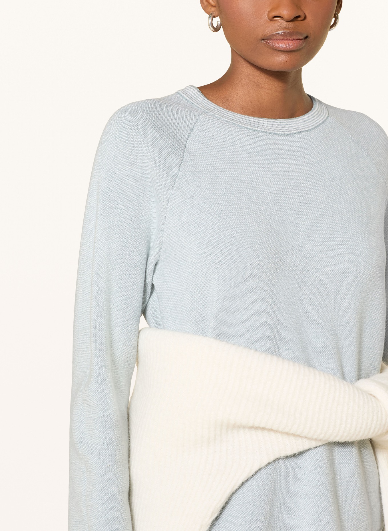 MAERZ MUENCHEN sweter: SZARONIEBIESKI