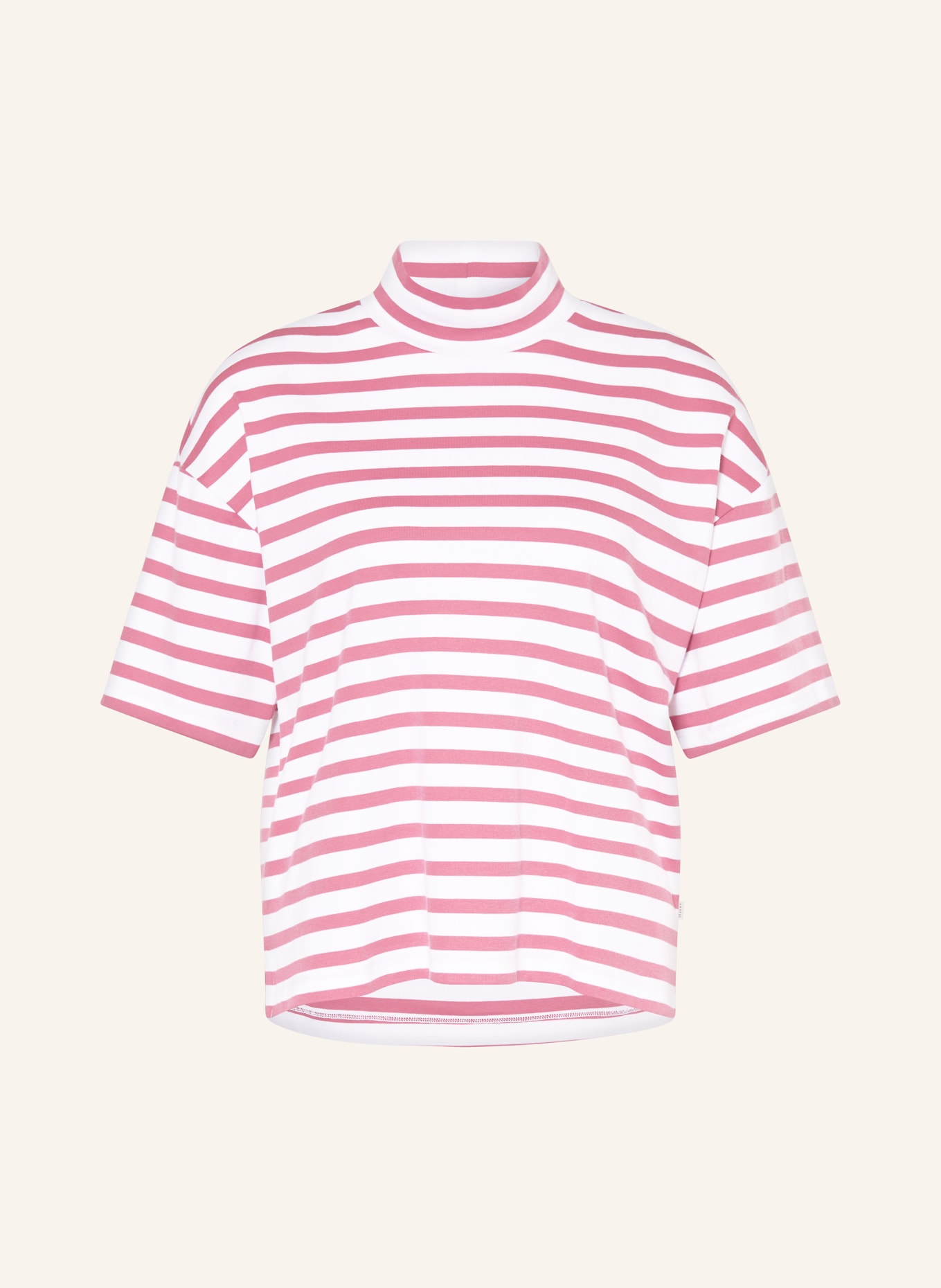 MAERZ MUENCHEN T-Shirt: PINK / WEISS
