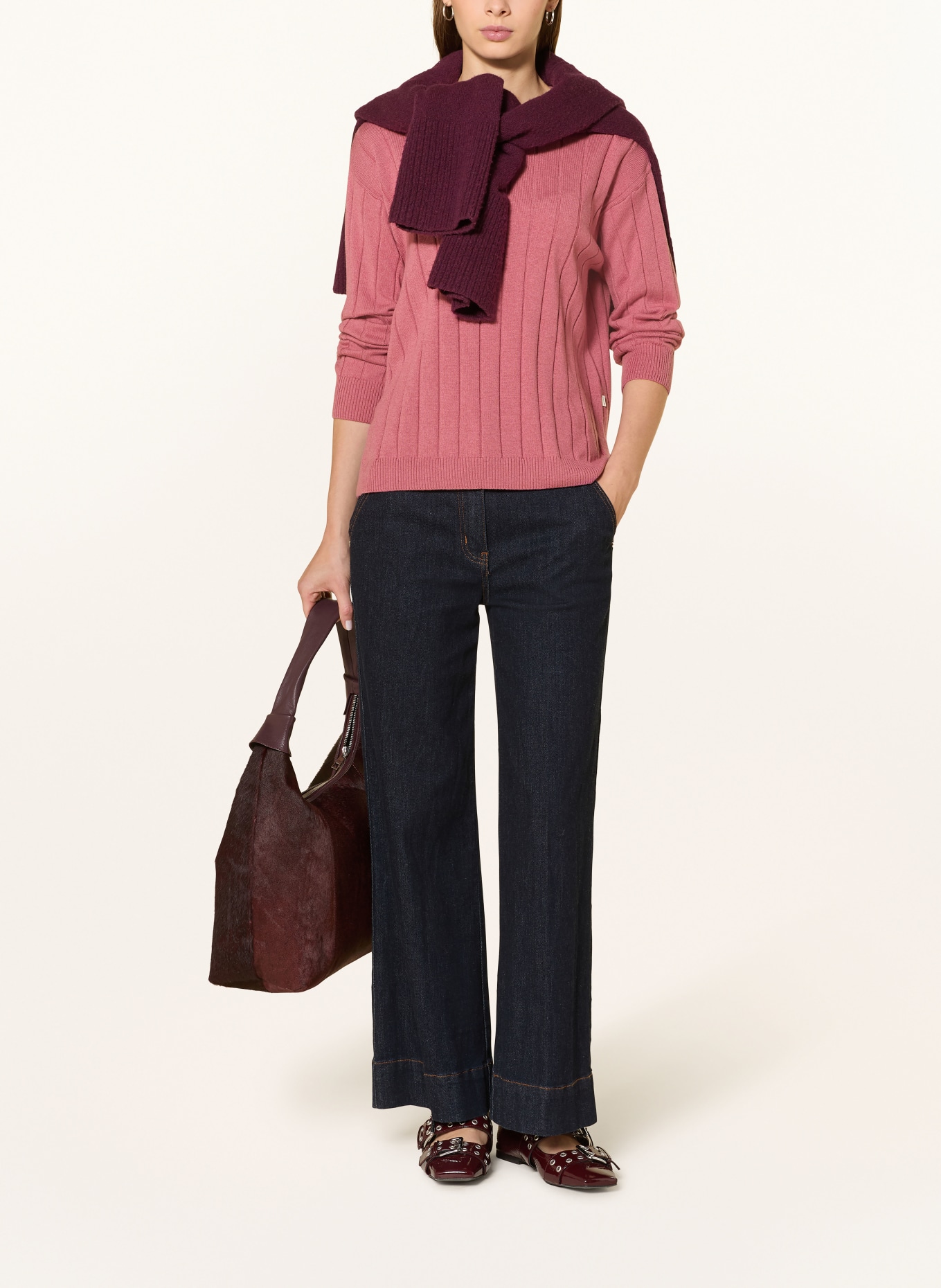 MAERZ MUENCHEN pull-over: ROSE FUCHSIA