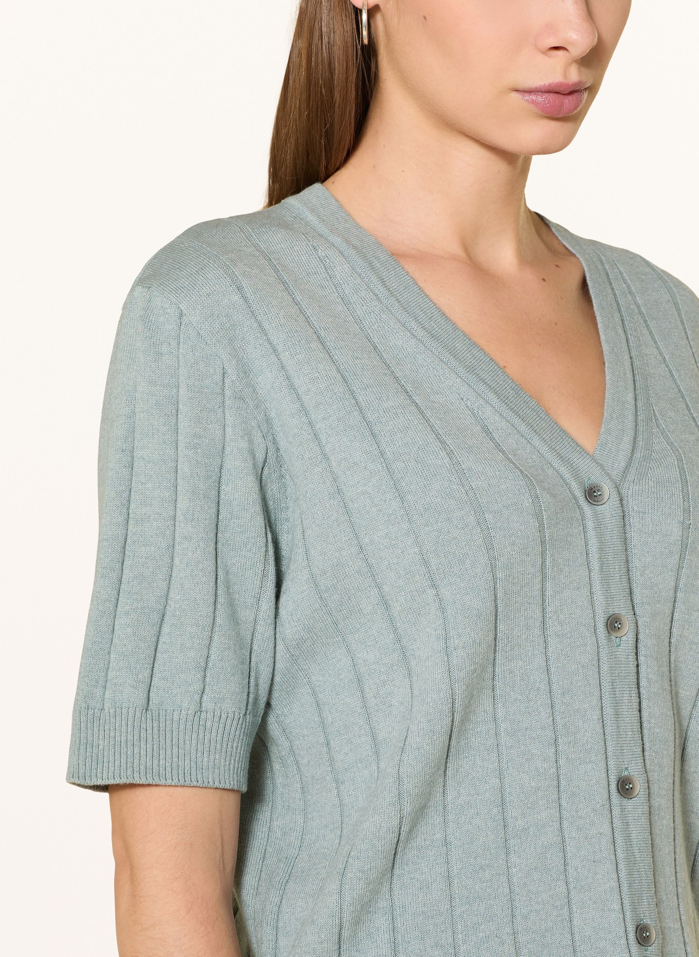 MAERZ MUENCHEN Strickjacke: PETROL