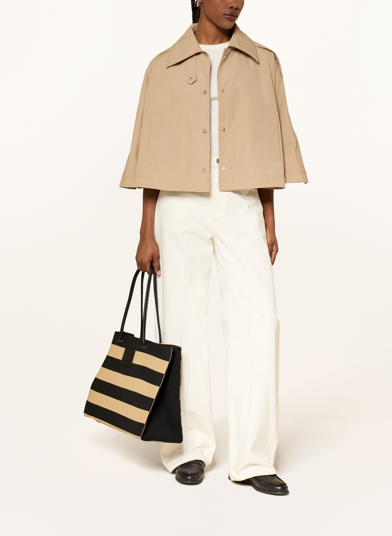 BOGNER Shopper VADUZ MAYLIN: SCHWARZ / BEIGE