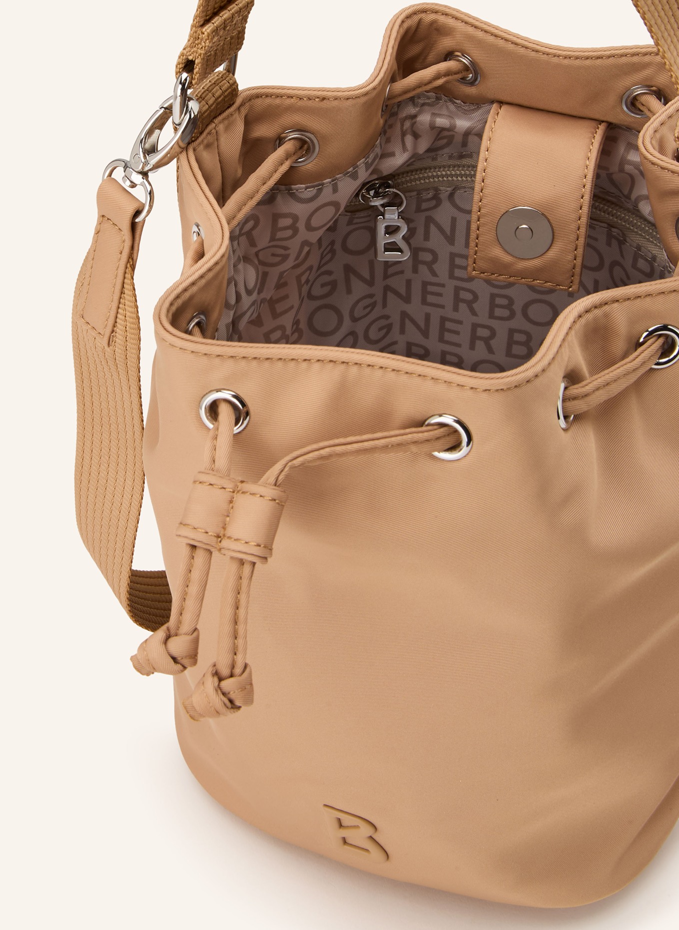 BOGNER VERBIER PLAY 1.0 INES drawstring bag: CAMEL