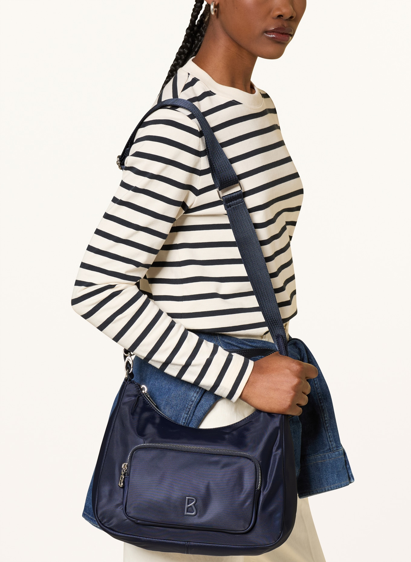 BOGNER Tas VERBIER PLAY 1.0 PARI: DONKERBLAUW