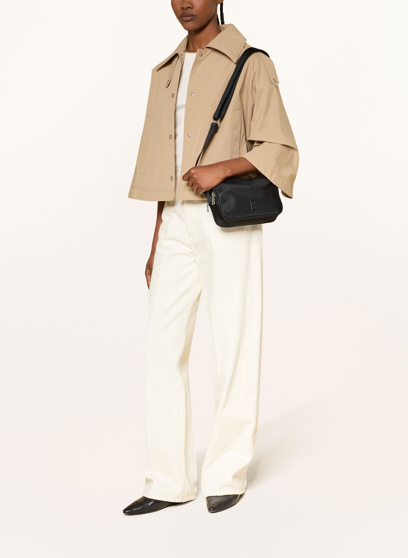 BOGNER Schoudertas VERBIER PLAY 1.0 AVY: ZWART