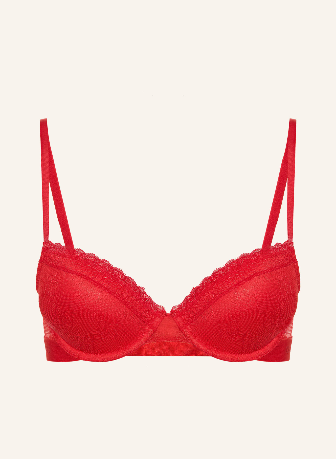 HUGO Push-up bra SARTORIAL: RED