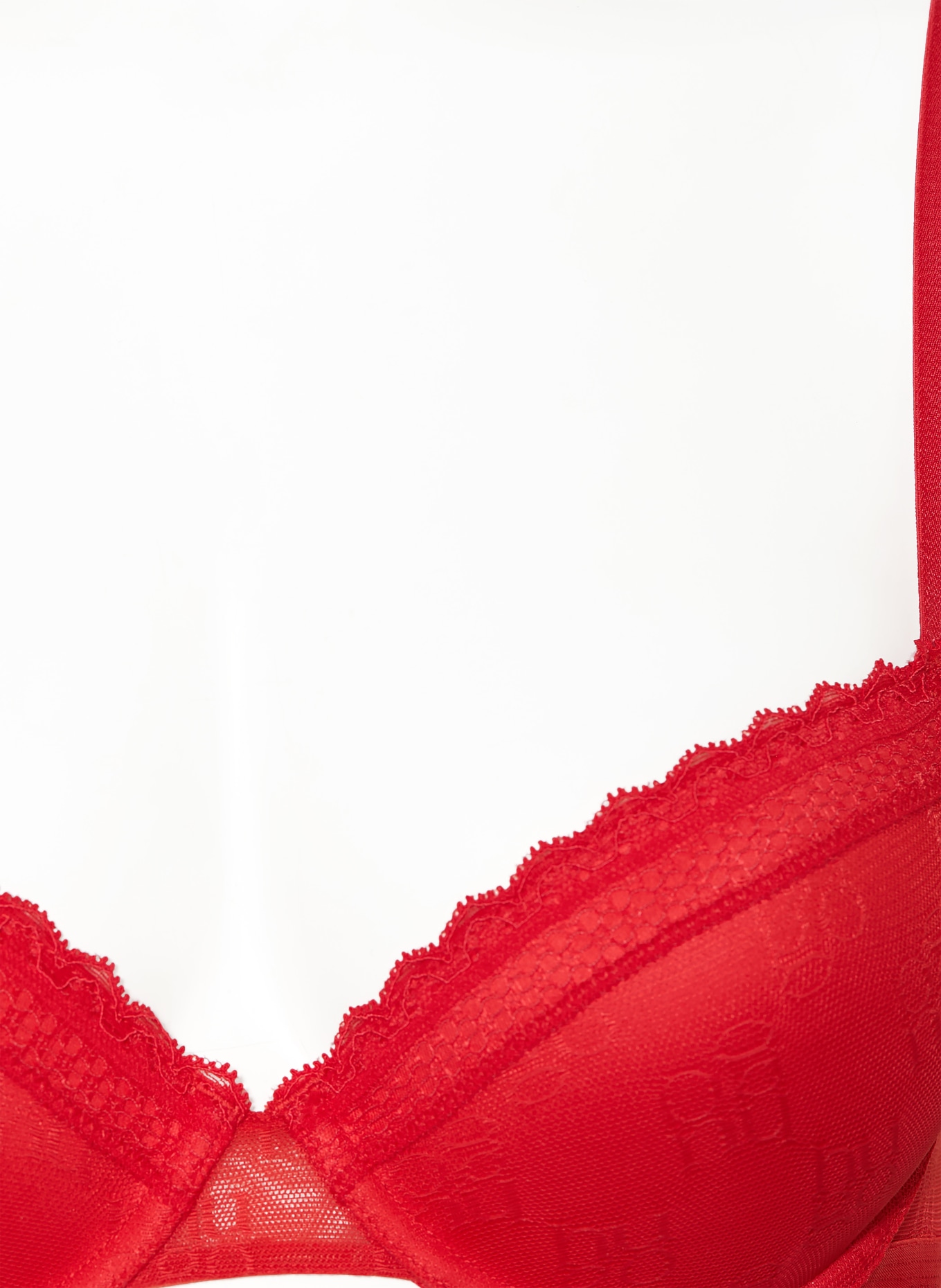 HUGO Push-up bra SARTORIAL: RED