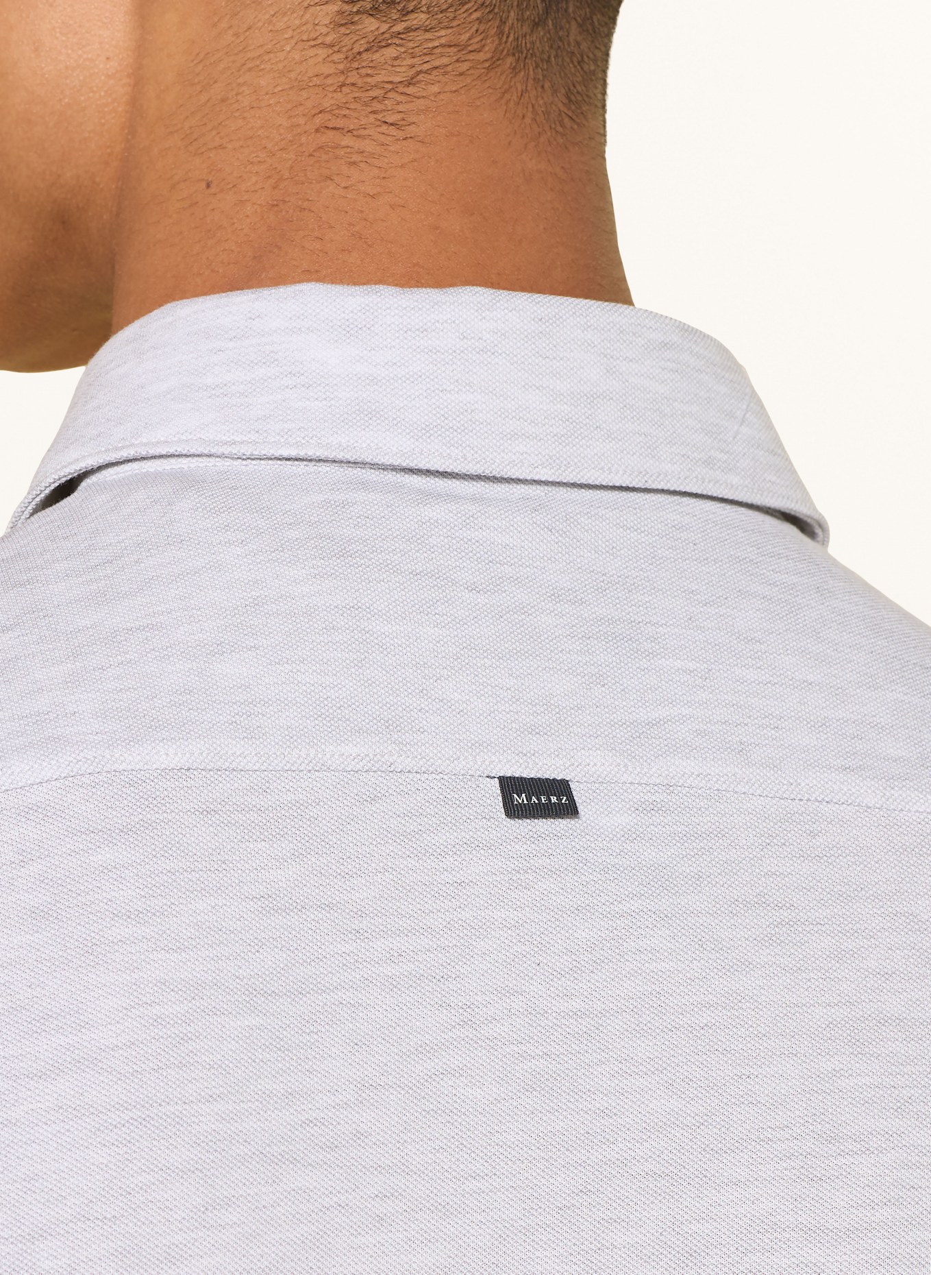 MAERZ MUENCHEN Chemise Slim Fit: GRIS CLAIR