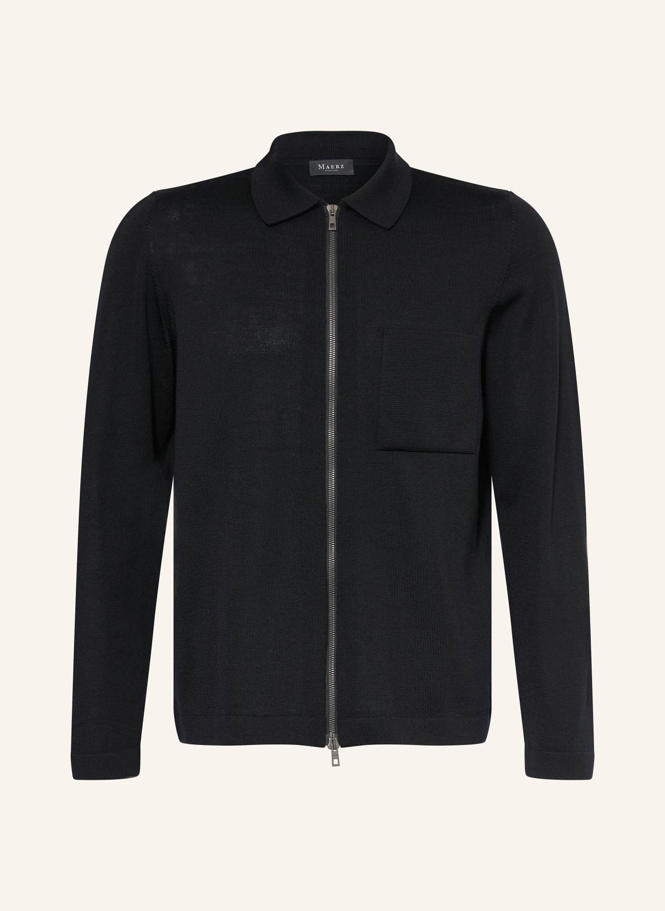 MAERZ MUENCHEN cardigan: BLACK