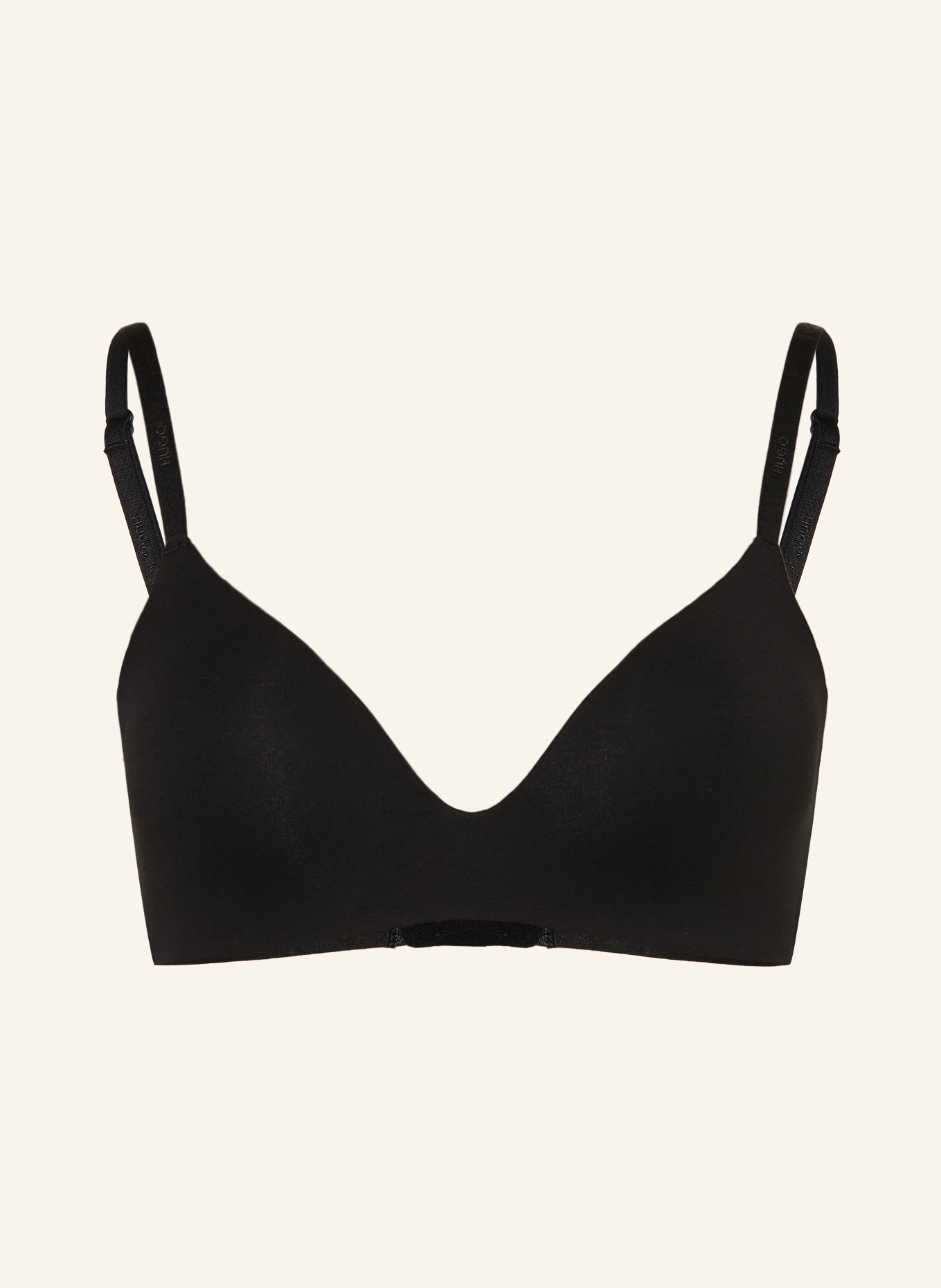 HUGO T-shirt bra: BLACK