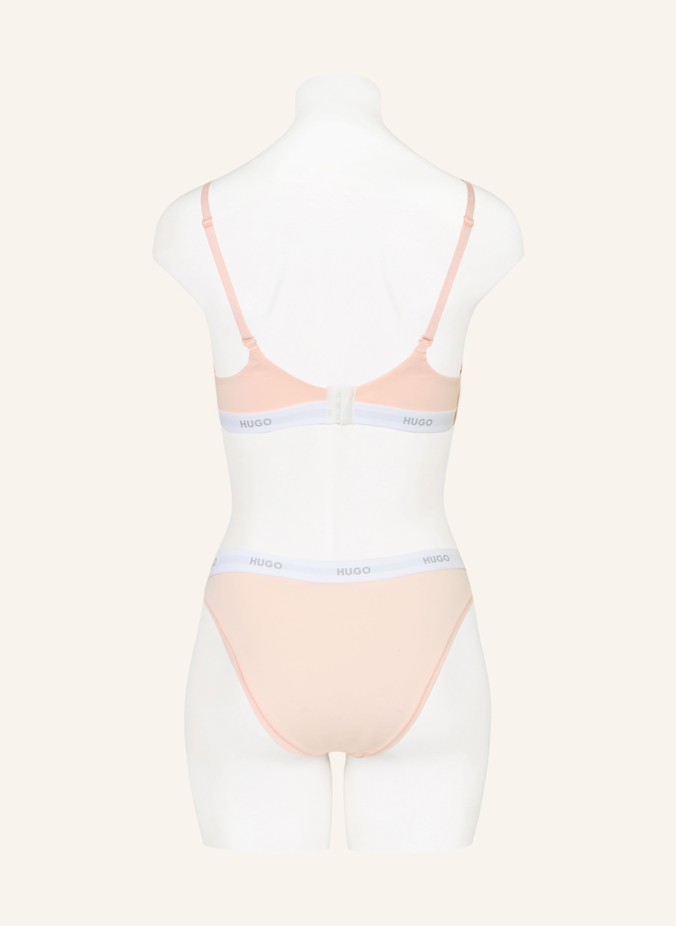 HUGO T-shirt bra: PINK