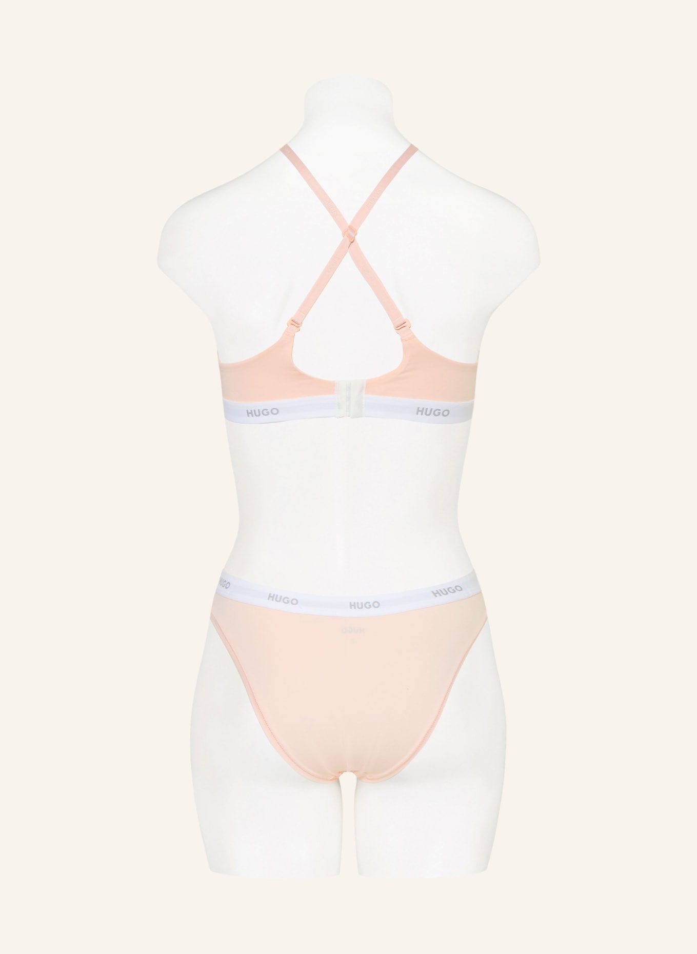 HUGO T-shirt bra: PINK