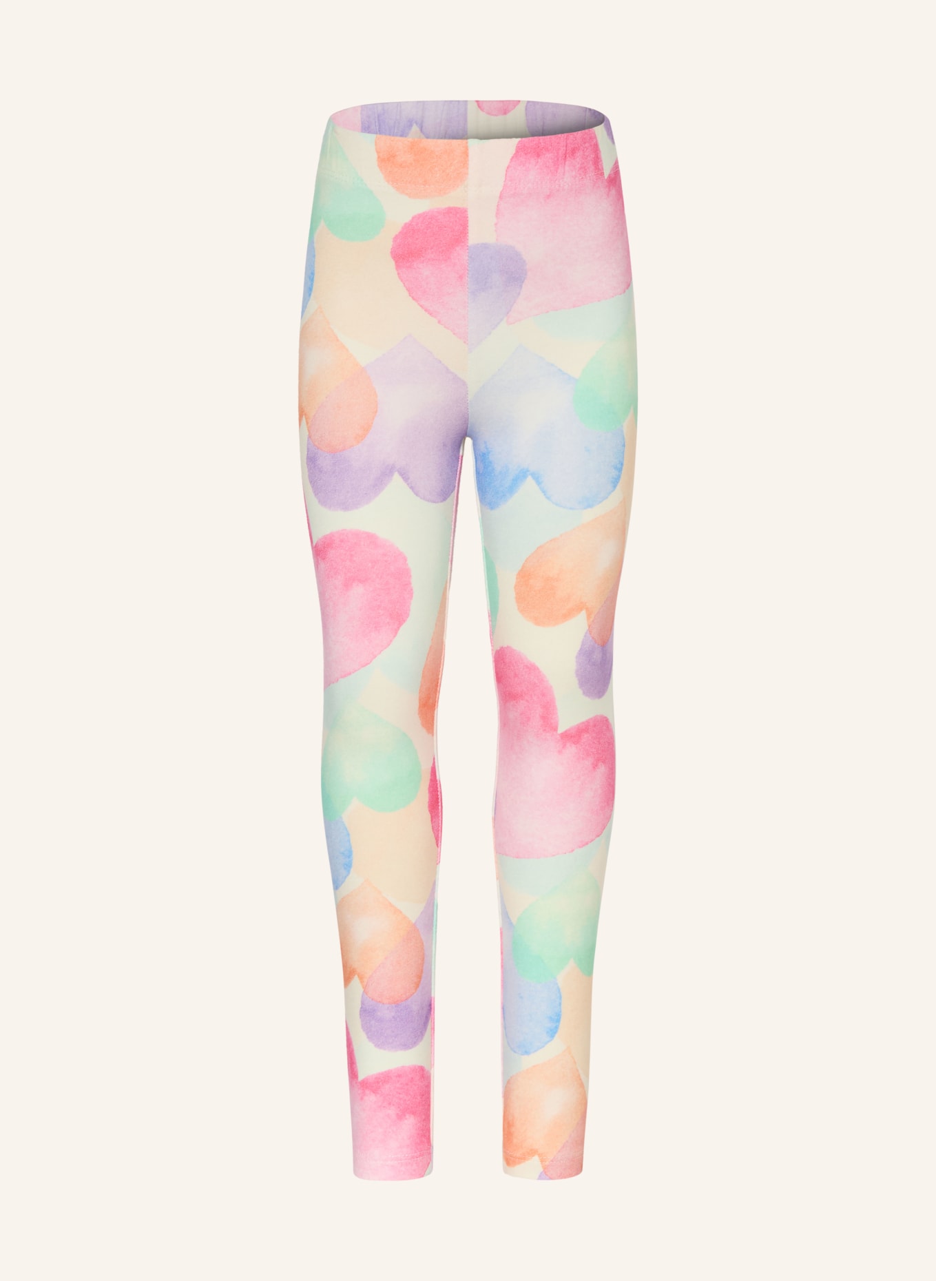 s.Oliver RED legginsy: KREMOWY / MOCNORÓŻOWY / MIĘTOWY