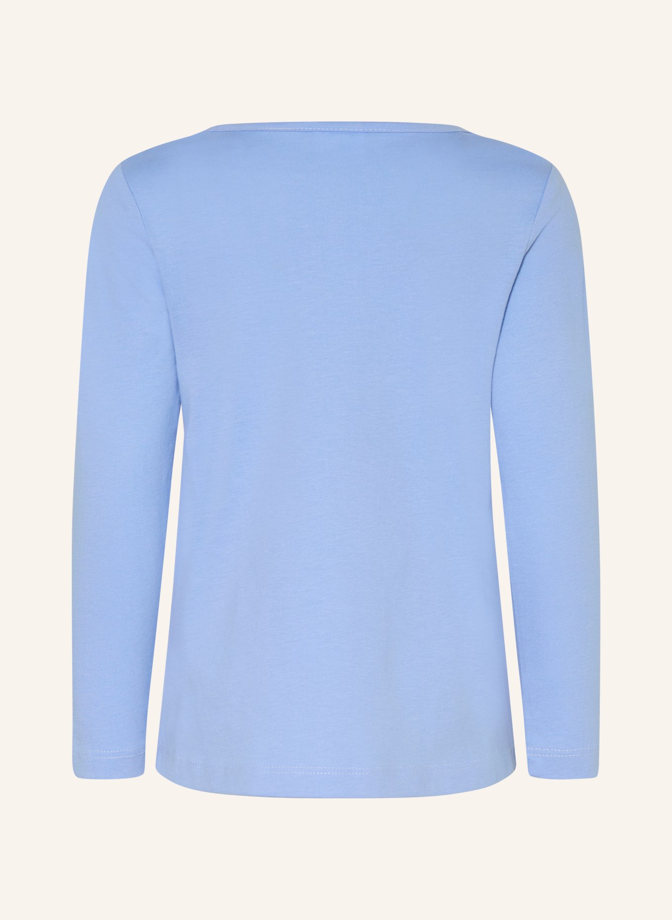 s.Oliver RED Bluzka z długim rękawem i cekinami: JASNONIEBIESKI / SREBRNY / MOCNORÓŻOWY