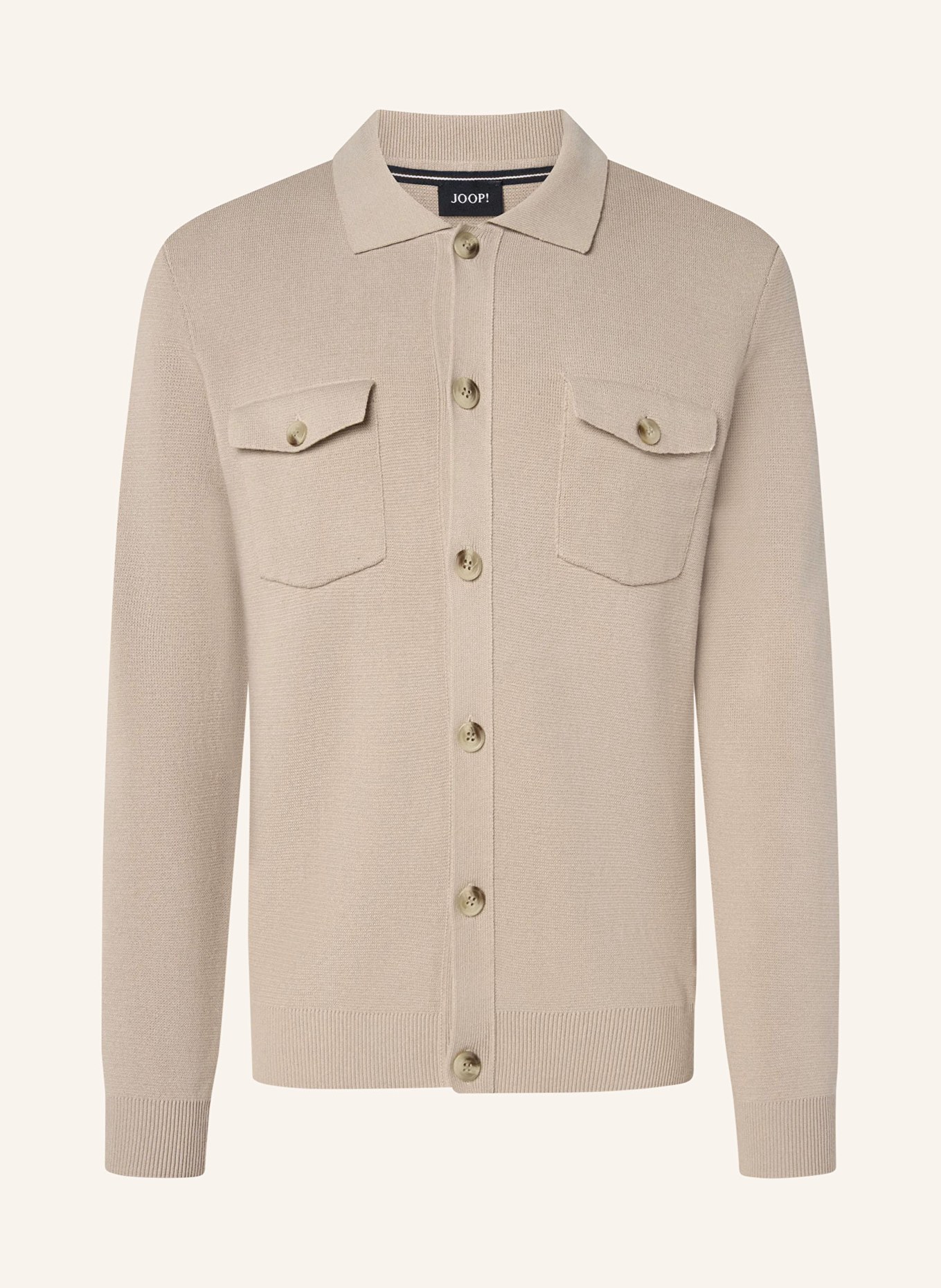 JOOP! Strickjacke OWERO: BEIGE