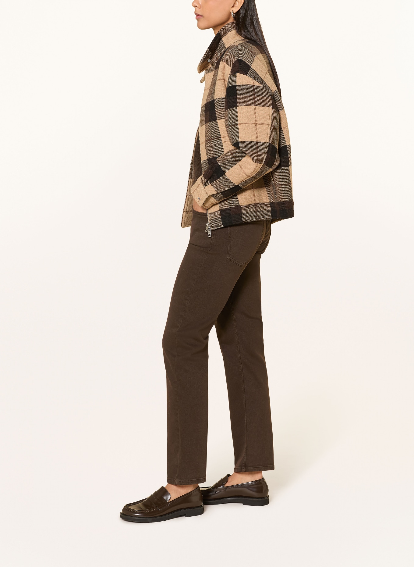 comma Straight Jeans MARA: 8940 BROWN