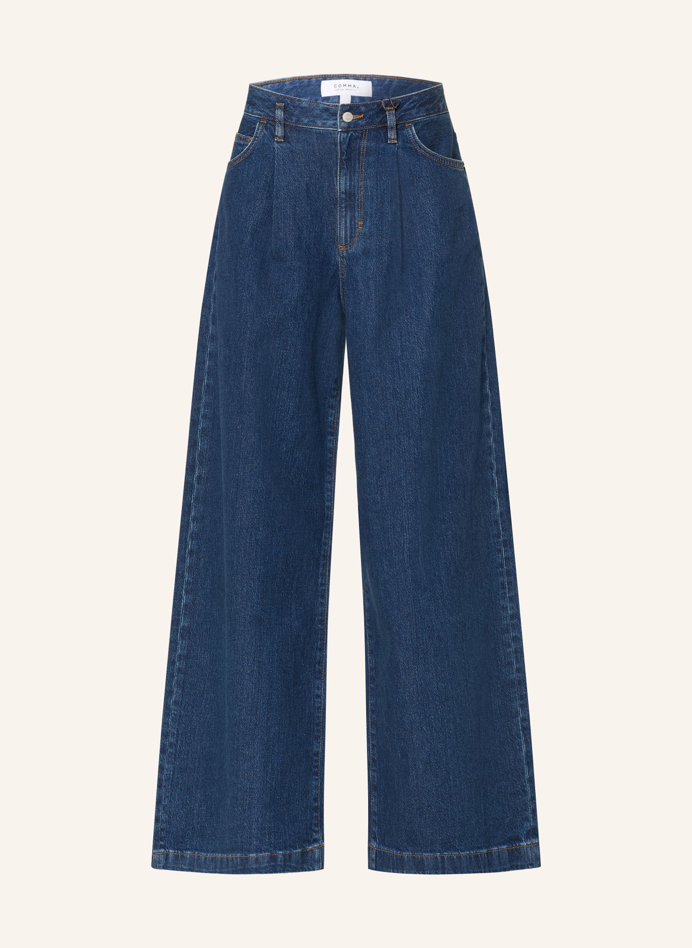 comma casual identity Wide Leg Jeans: 55Z2 BLUE