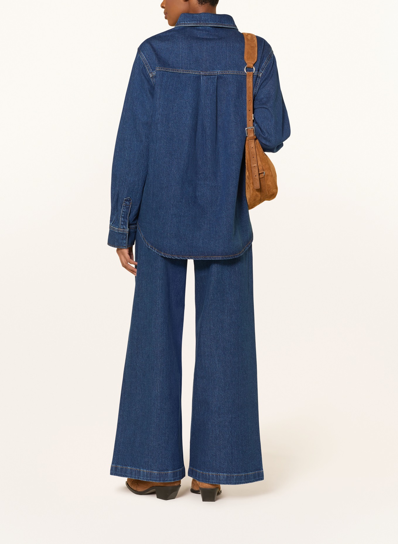 comma casual identity Wide Leg Jeans: 55Z2 BLUE